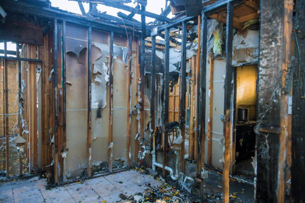 Professional Fire Damage Assessment technician working in Somerset, KY